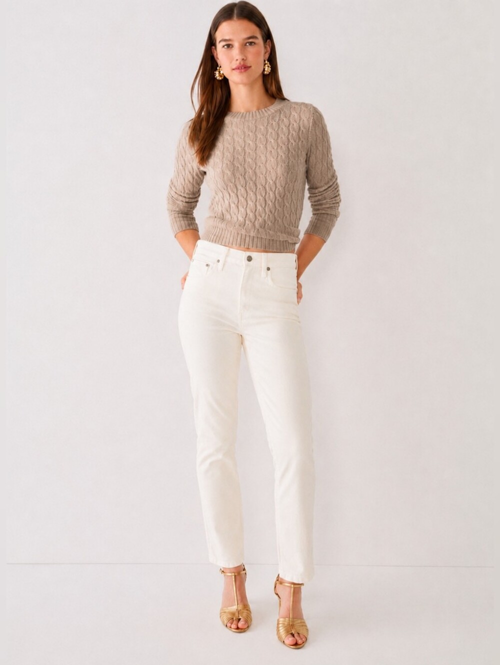 ❤️ NWT! J CREW HIGH RISE VINTAGE SLIM STRAIGHT CORDUROY PANTS / JEANS, 12 TALL